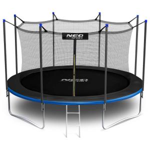 Trampolina ogrodowa z siatką wewnętrzną Neo-Sport 465 cm 15ft