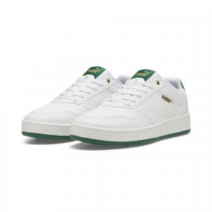 Sneakersy Court Classic PUMA White Vine Gold Green