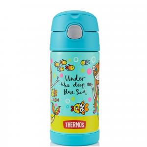 Butelka termiczna ze słomką dla dzieci Thermos FUNtainer 355ml