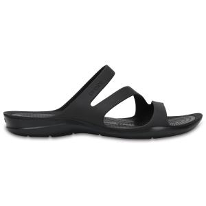 Damskie Klapki basenowe Crocs Swiftwater (W) Black - 203998-060 34-35