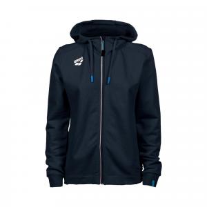 Bluza damska na basen Arena Women`s Team Hooded Jacket Panel