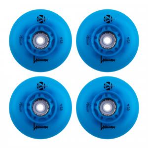 4 kółka do rolek fitness Luminous LED 76mm/85a świecące