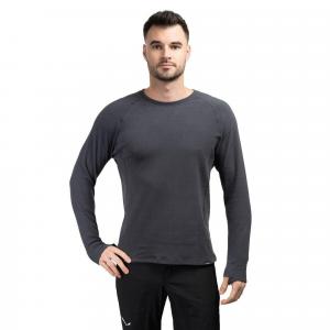 Koszulka Trekkingowa Męska Naturehike Crew Neck Reversible ciemna szara l