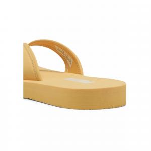 Damskie klapki Sandy PUMA Almost Apricot White Orange
