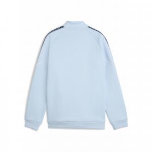 Młodzieżowa kurtka Manchester City KING Anthem PUMA Silver Sky Deep Navy Blue