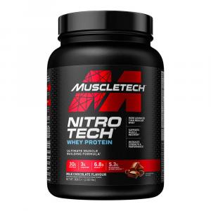Muscletech Performance Series Nitro-Tech (2lbs) Milk Chocolate - Eiweiße