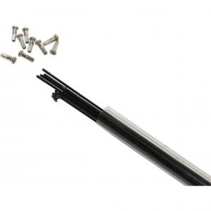 Rura 10-ramienna ze stali nierdzewnej z głowicą kolankową i nakrętką P2R 260 mm