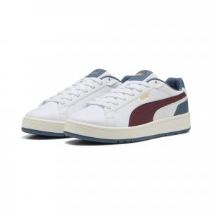 Sneakersy unisex Court Classico PUMA White Ruby Shimmer Dark Indigo Red Blue