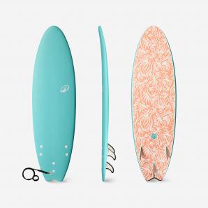 Deska surfingowa z pianki Olaian 500 Soft 6'6\