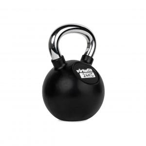 Kettlebell - Fitness - guma/chrom