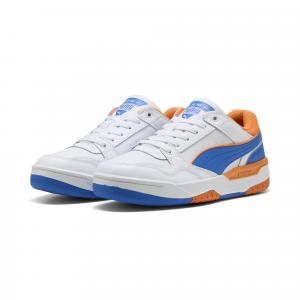 Sneakersy unisex Rebound Retro PUMA White Team Royal Rickie Orange Blue