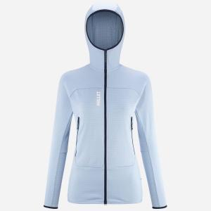 Bluza turystyczna damska Millet Fusion Grid Hoodie active fit Polartec PowerGrid