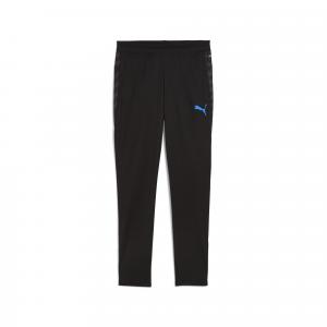 Męskie piłkarskie spodnie treningowe individualCUP PUMA Black White Ultra Blue