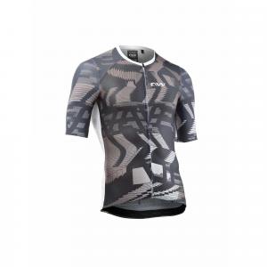 Koszulka rowerowa szosa gravel NORTHWAVE Blade Air Jersey beżowy