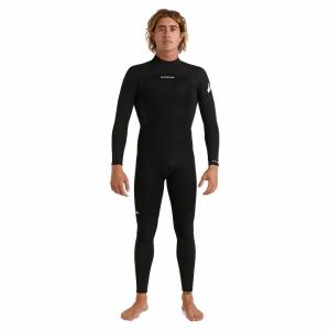 Pianka Quiksilver 3/2mm Prologue Men Back Zip FLT Black 2024