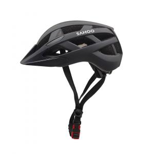 Kask rowerowy In-mould z lamką Sahoo