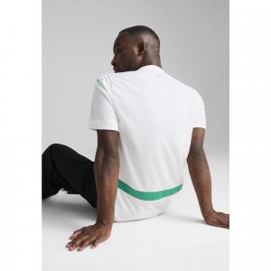 Męska koszulka domowa Senegal 2025 PUMA White Sport Green