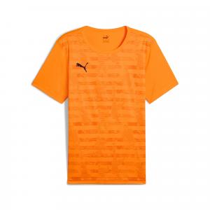 Męska koszulka z grafiką individualRISE PUMA Heat Fire Orange