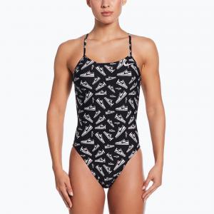 Strój pływacki jednoczęściowy damski Nike Hydrastrong Cutout