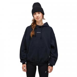 Bluza Peak Performance damska Original Terry Hood czarna - S