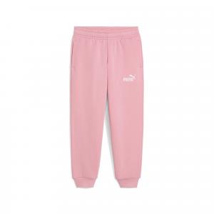 Dziecięce polarowe spodnie dresowe ESS z logo No. 1 PUMA Pinkscape Pink