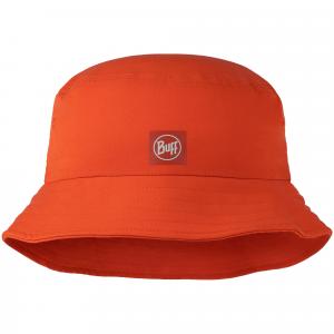 Czapka z daszkiem BUFF ADVENTURE BUCKET HAT SOLID POPPY