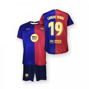 FC Barcelona komplet koszulka spodenki junior Home FCB 2024/25 Lamine Yamal