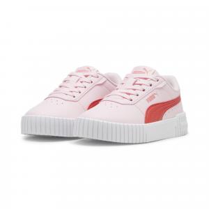 Dziecięce sneakersy Carina 2.0 PUMA Whisp Of Pink Active Red White