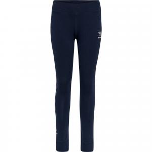 Dziecięce legginsy bawełniane Hummel Move Grid