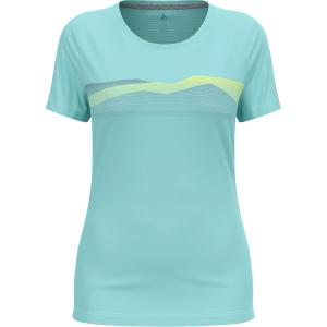 Koszulka z krótkim rękawem damska ODLO F-Dry Ridgeline T-Shirt Crew Neck s/s