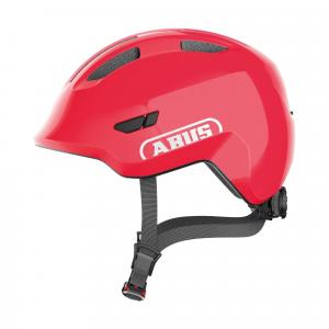 ABUS Dziecięcy kask rekreacyjny „Smiley 3.0” błyszczący czerwony