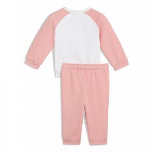 Zestaw dla małych dzieci Minicats Essentials z raglanową bluzą PUMA Pink Fruit