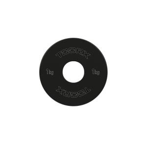 Micro Halterschijven - 50 mm - Zwart - Staal - 1kg