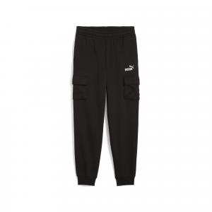 Młodzieżowe bojówki Essentials z logo No. 1 PUMA Black