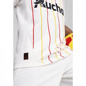 Męska koszulka RC Lens 24/25 PUMA White Pelé Yellow