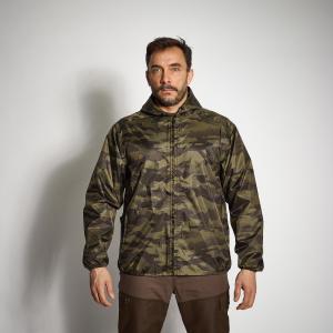 Kurtka myśliwska wodoodporna lekka Solognac 100 camo