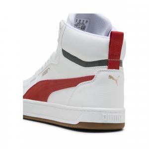 Sneakersy Caven 2.0 Mid PUMA White Red Fire Gum Beige