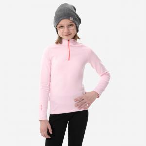 Koszulka termoaktywna narciarska dla dzieci Wedze BL 500 1/2 zip