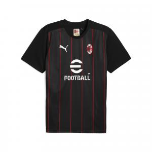 Męska koszulka przedmeczowa AC Milan PUMA Black For All Time Red