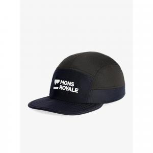Czapka z daszkiem Mons Royale Velocity Trail Cap - black