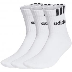 Skarpety adidas 3-Stripes Linear Half-Crew Cushioned 3P