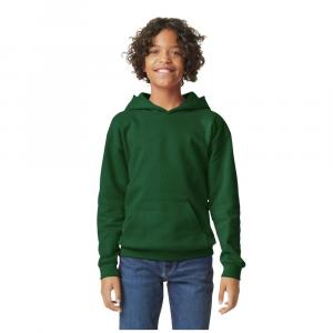 Bluza Dziecięca/dziecięca Softstyle Plain Fleece Midweight Hoodie