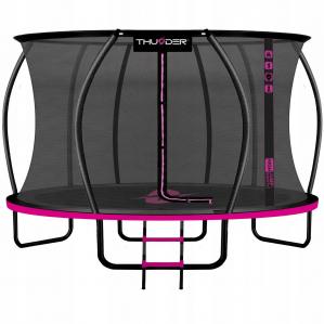 Trampolina ogrodowa dla dzieci Thunder Inside Ultra 12FT Pink