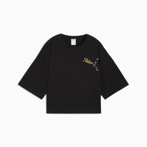 Koszulka sportowa damska Puma męska Leo Luxe Oversized