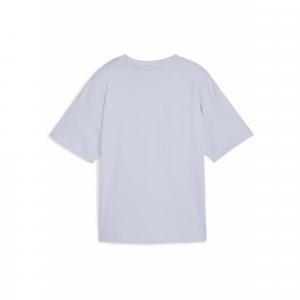 Młodzieżowa koszulka Essentials Boxy PUMA Cool Weather Blue