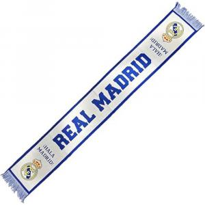 Szalik Realu Madryt - klasyczny wzór Hala Madrid