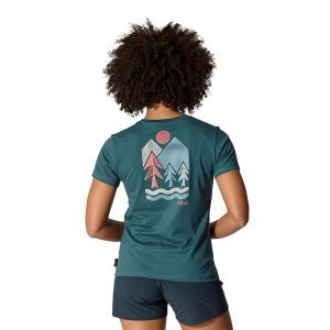 Koszulka damska bawełniana Rab Women's Tuku Vista Tee z krótkim rękawem