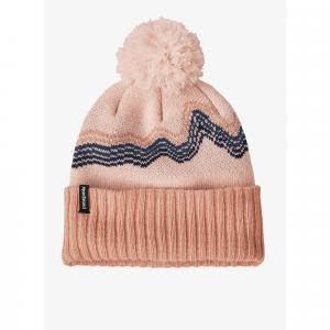 Czapka dziecięca Patagonia Powder Town Beanie - ridge rise mallow pink