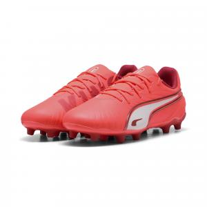 Młodzieżowe buty piłkarskie KING Match FG/AG PUMA Glowing Red White Fire