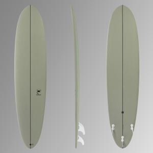 Deska surfingowa Olaian 500 Hybride 8' z 3 statecznikami